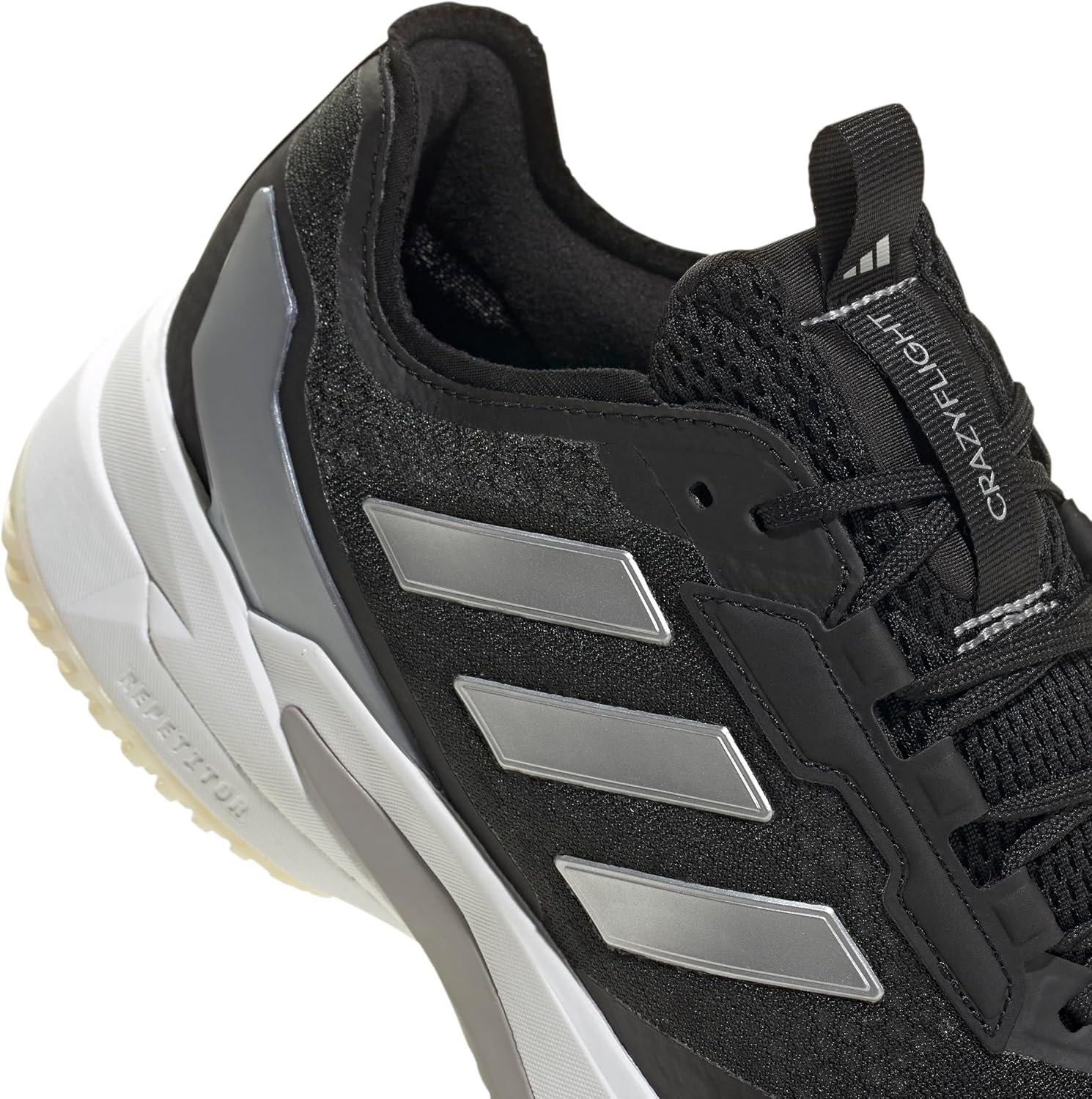 adidas Womens Crazyflight 6 Mid Indoor Volleyball Volleyball Sneakers Shoes - Purple - Image 6