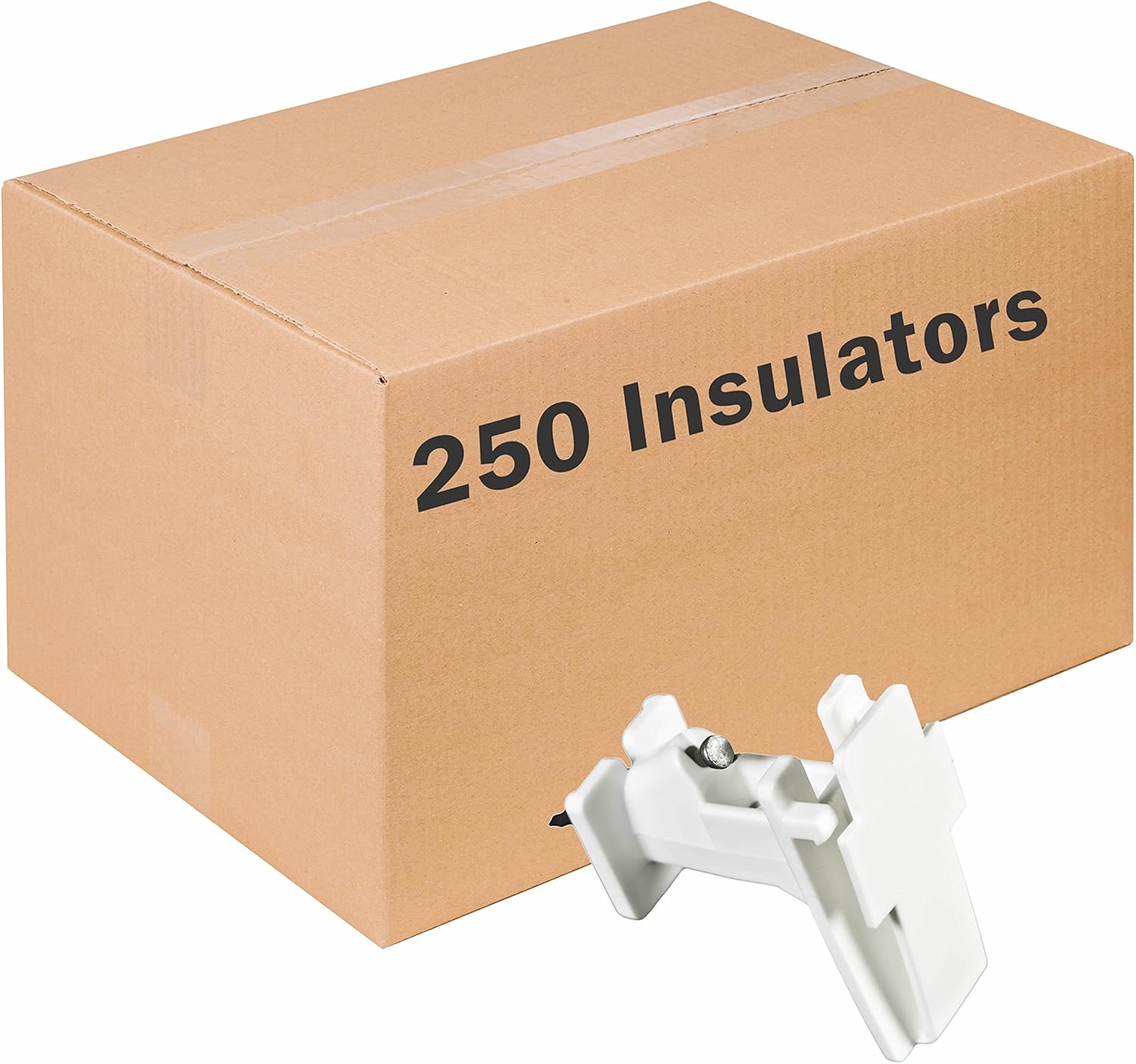 Zareba Systems IWTNW-Z Wood Post Insulator, 250 Pack
