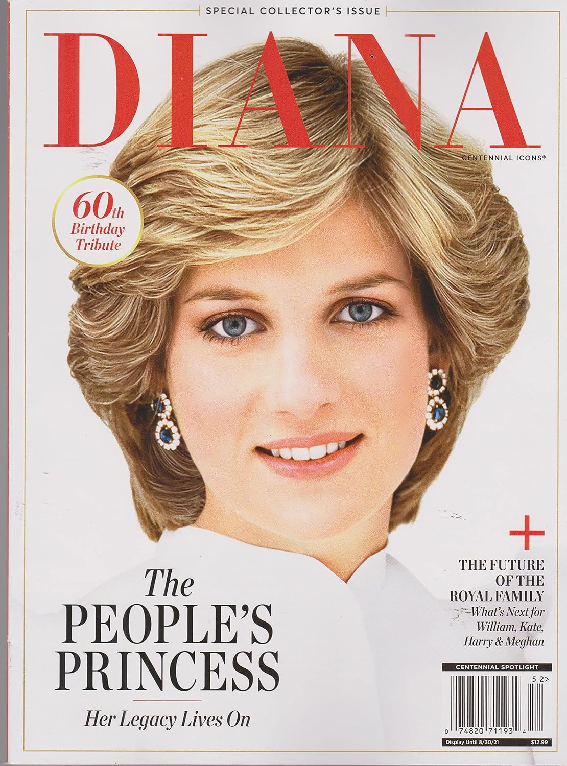 Diana The People's Princess Her Legacy Lives On 2021 Edition Magazine