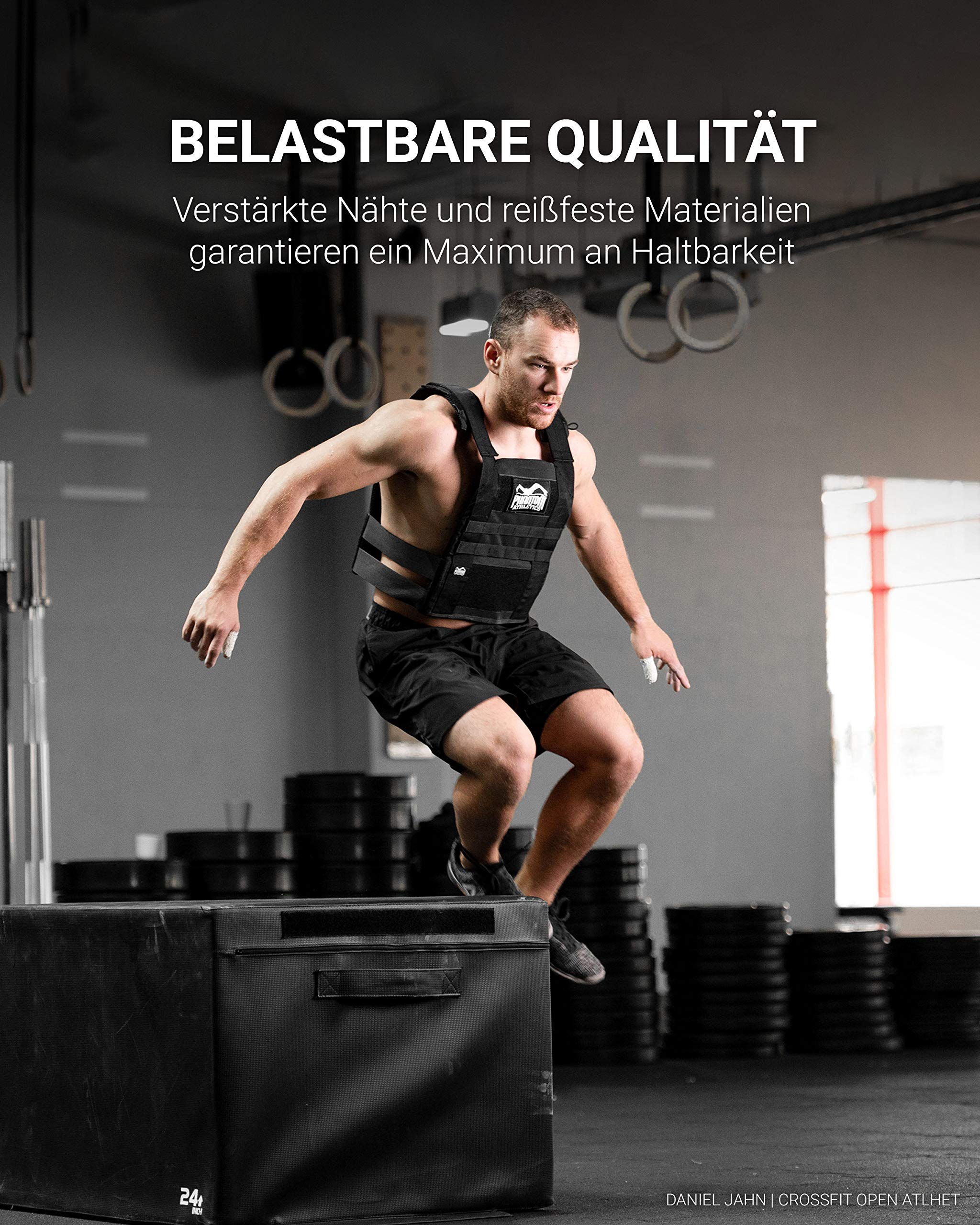 Phantom Athletics Gilet di Peso, Vari Pesi - Facilmente Regolabile