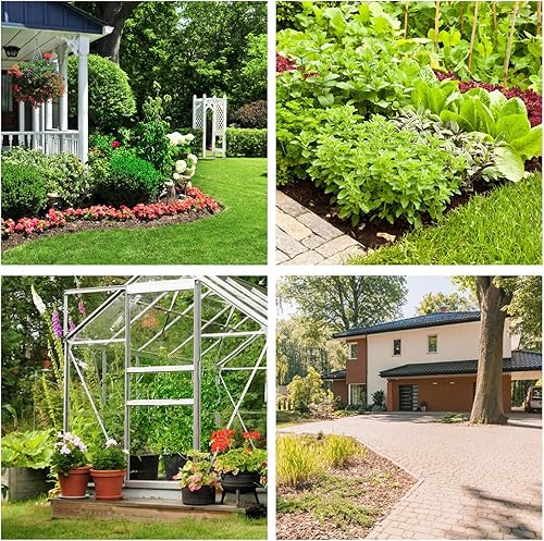 Miniatura 7 de Tela de barrera de malezas no tejida, bloque de eliminación de malezas duradero y resistente, fácil de instalar, excelente control de malezas