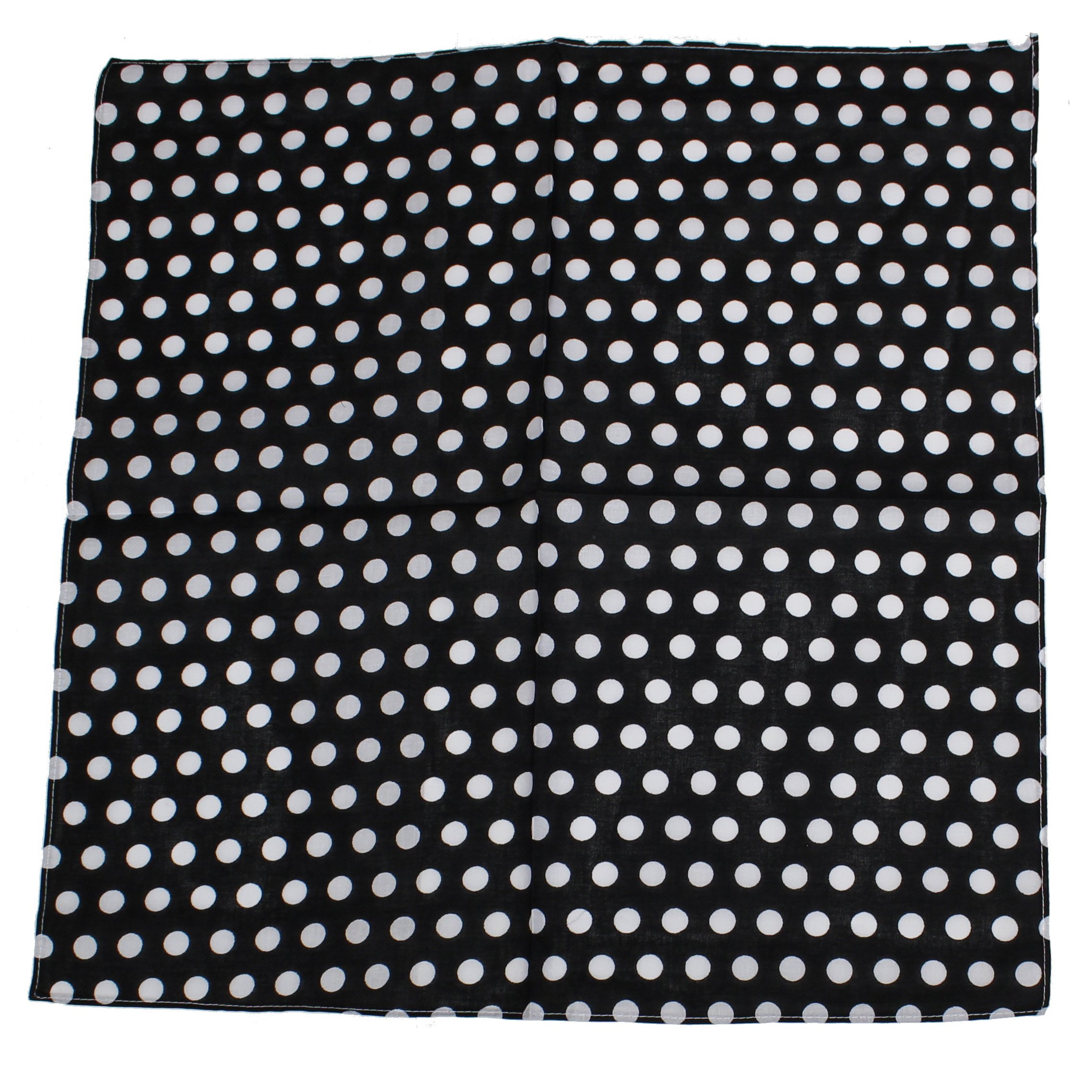 Zac's Alter Ego Vintage Style Large Polka Dots Bandana
