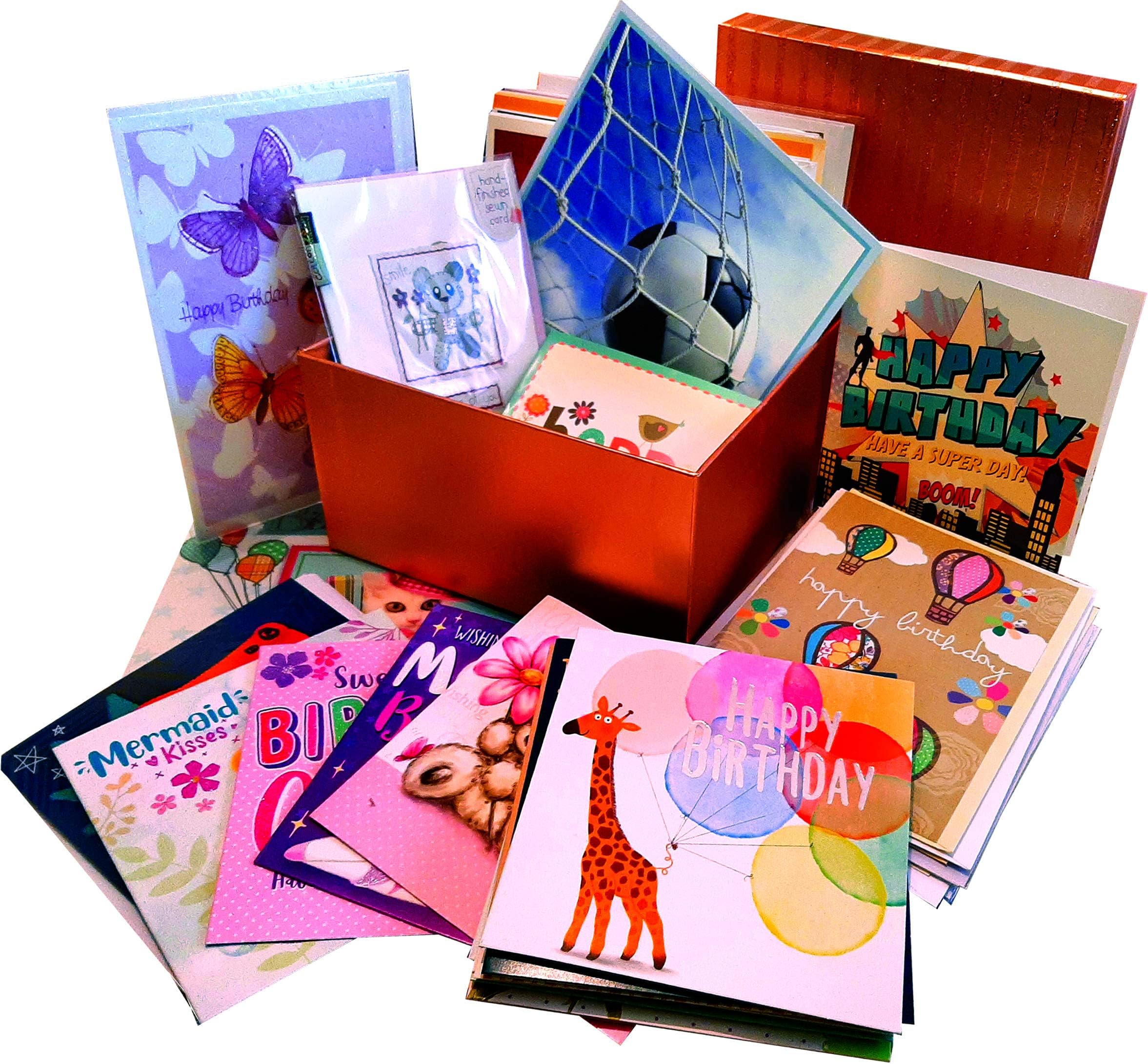 60 Wholesale Mixed Bulk Selection Pack of Birthday / Greeting Cards Every Occasion Cards