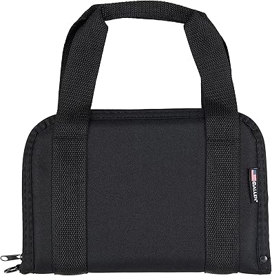 Allen Company Pistol Tote, Most Semi-Auto Handguns & Revolvers, Black