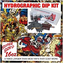 Hydrographic Dip Kit Skull Graffiti 16oz dip Demon Hydro dip Dipping