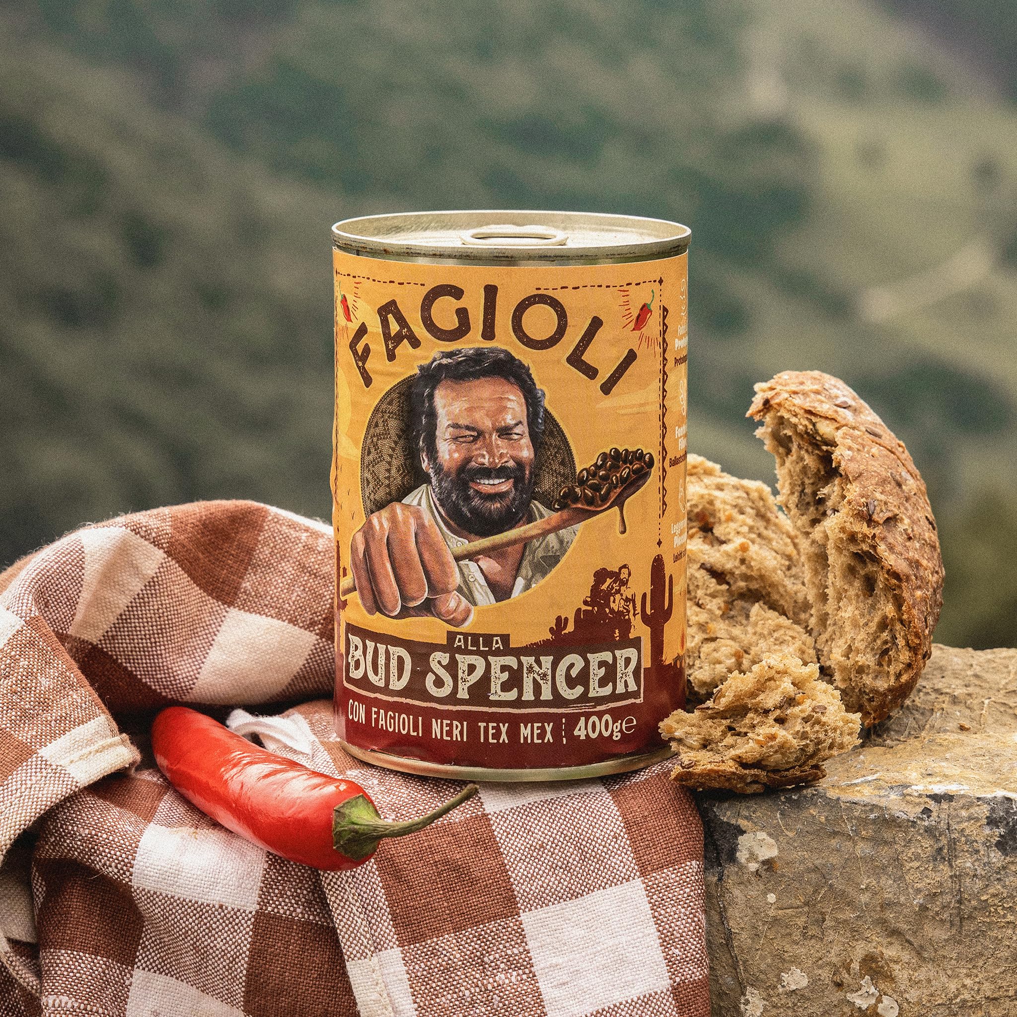 Fagioli alla Bud Spencer – Tex Mex (Vassoio da 12 Lattine da 400g)