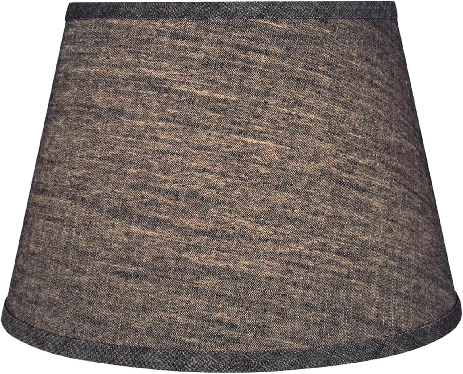 Aspen Creative 32921 Transitional Hardback Empire Shape Spider Construction Lamp Shade in Grey-Blue, 13" wide (9" x 13" x 9")