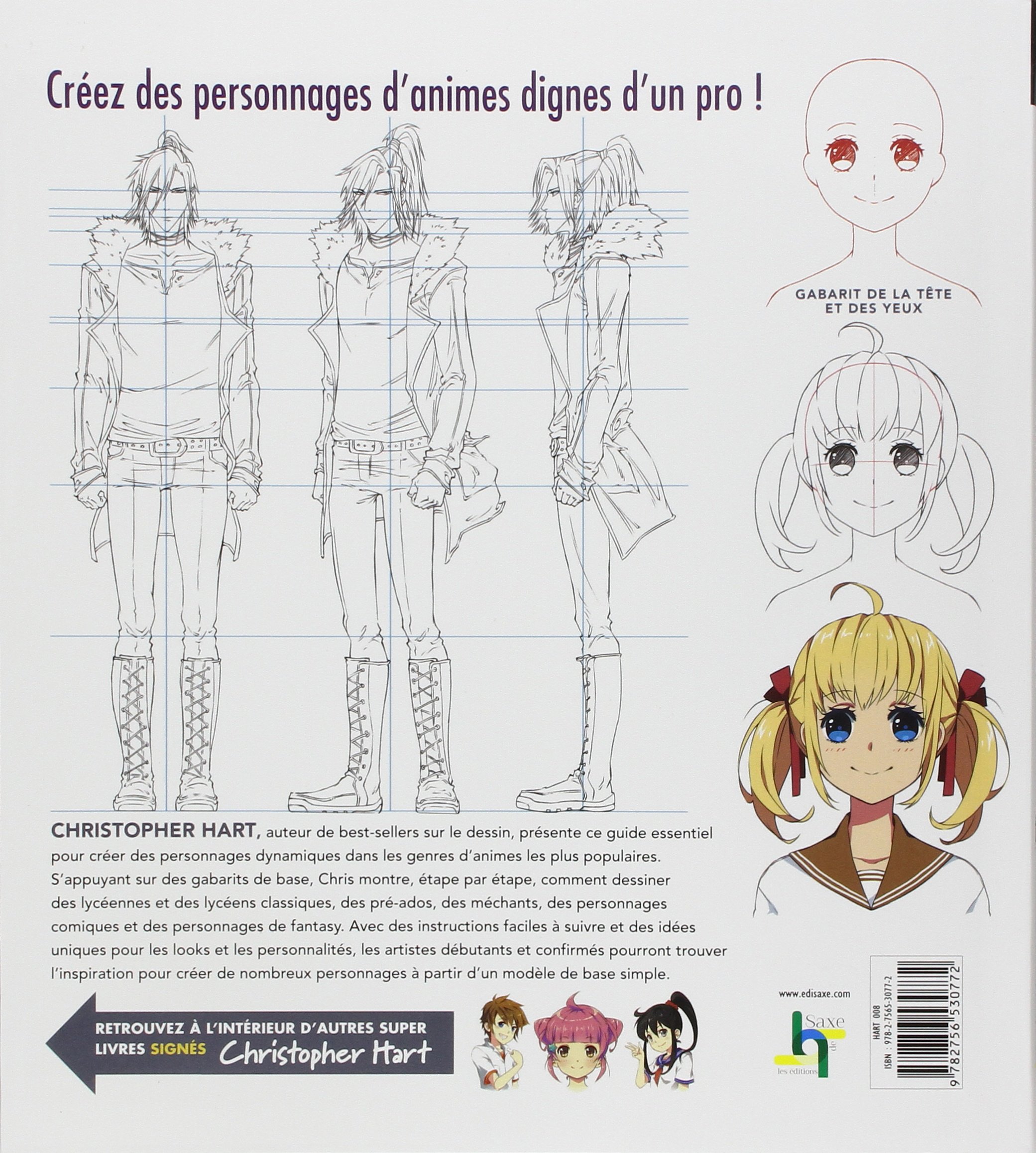 Dessin De Personnage D anime Facile DESSINER LES PERSONNAGES DE BD-LE COURS : Hart, Chris: Amazon.fr: Livres