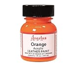 Angelus Acrylic Leather Paint 1oz Orange