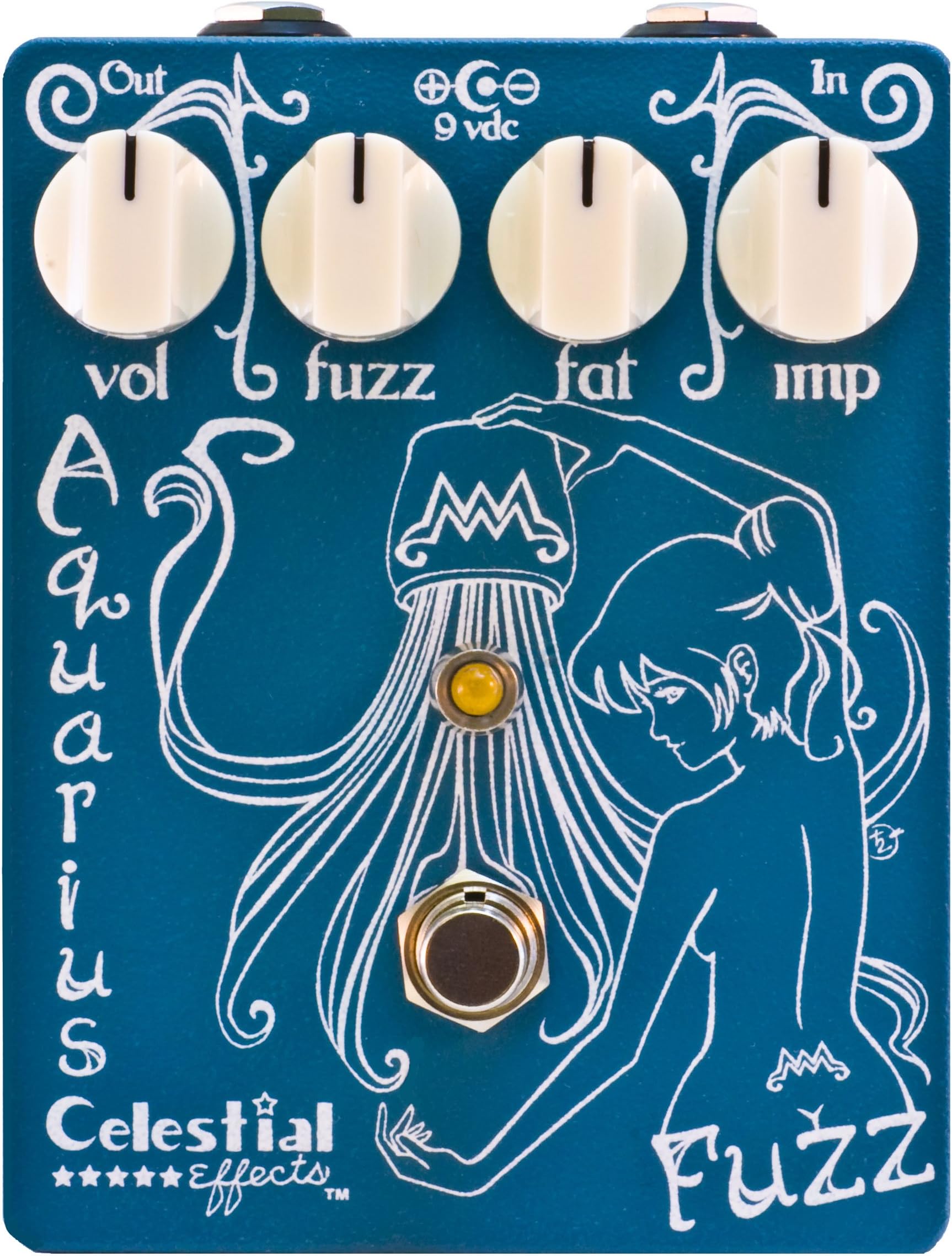 AQUARIUS FUZZ Guitar Effects Pedal