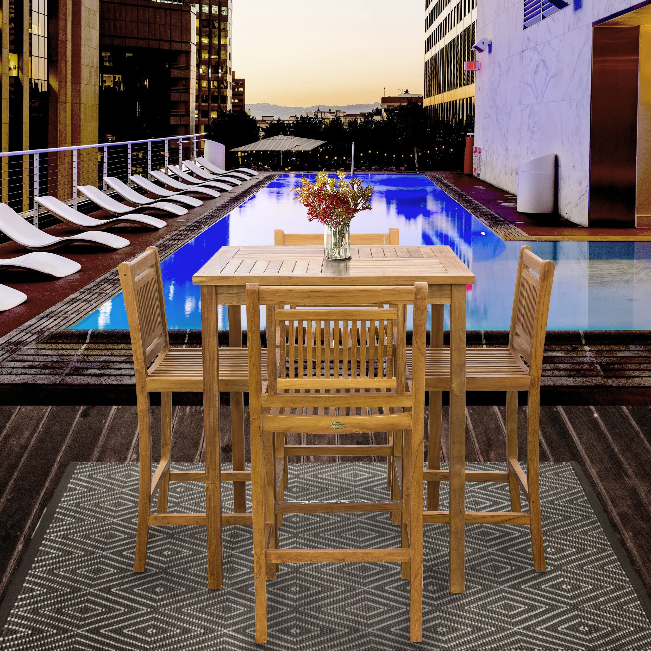 Rustic Outdoor Bar Table Wood Table Unique Outdoor Bar Stools