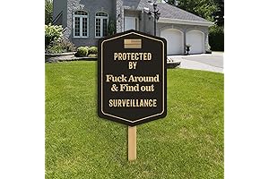 Funk Around And Find Out Yard Sign