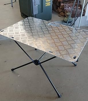 [廃盤品]キャンプオーパーツ ヘリノックス テーブル ステンレス 天板 Helinox Home(ヘリノックス）テーブルM.ワン用ステンレス天板