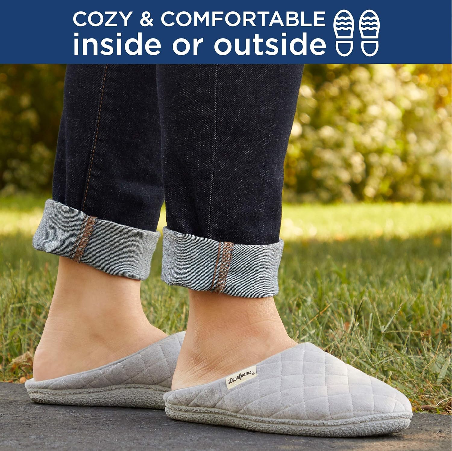  | Dearfoams Women's Chenille A-line Slipper | Slippers