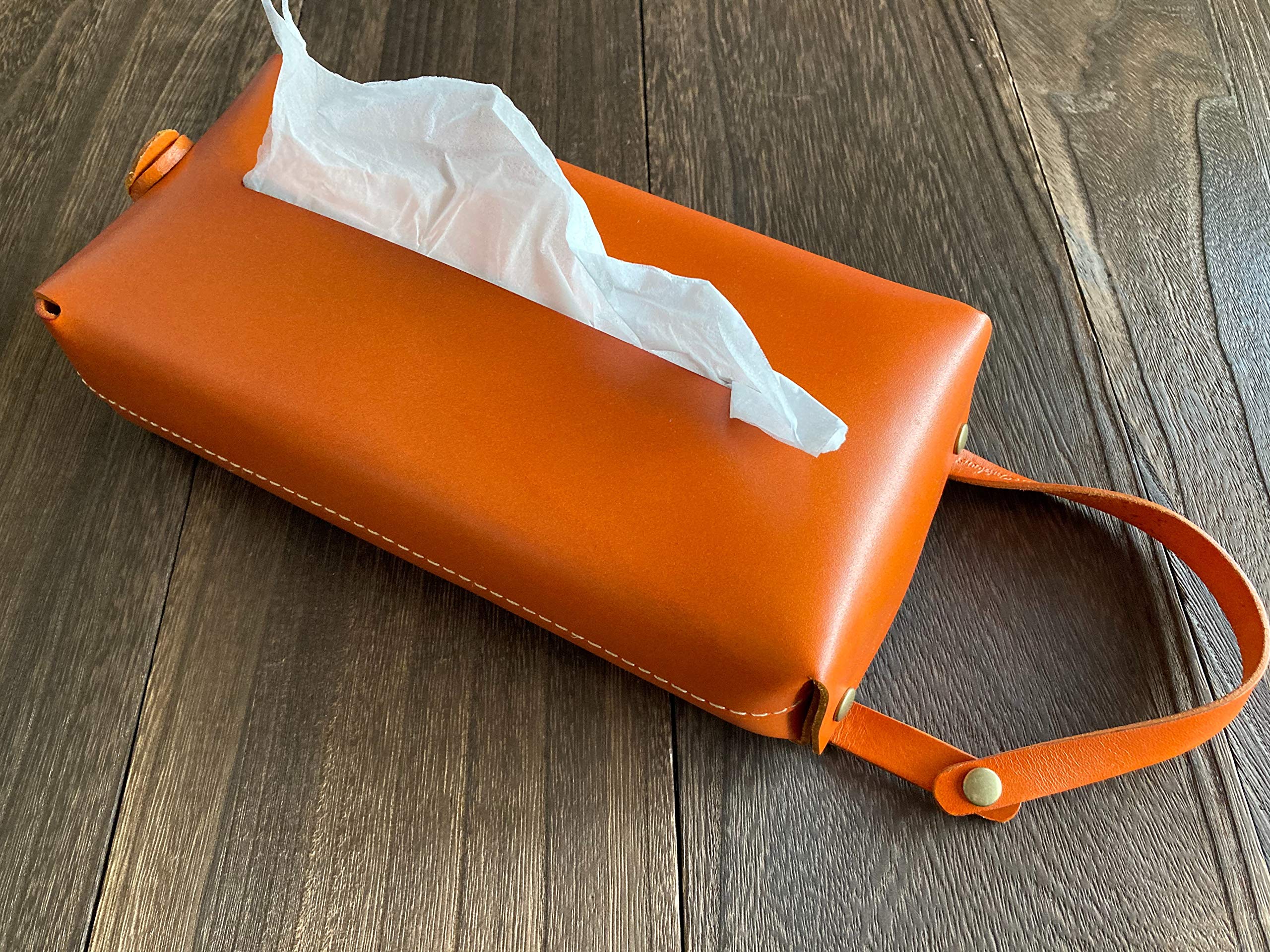 Amazon | Roost Outdoors 【本革で製作】 本革 レザーティッシュ