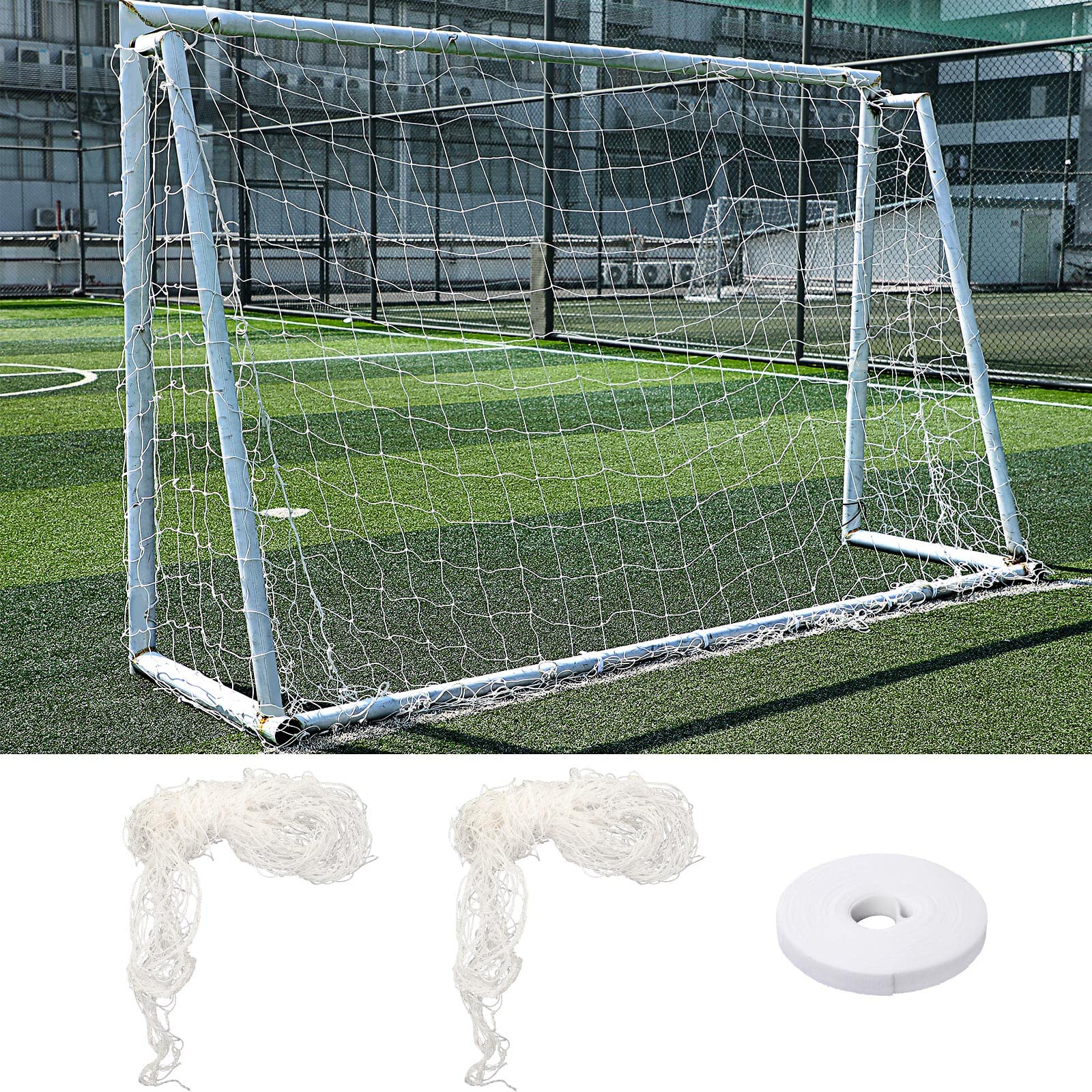Buy Yeshone 2 Pieces Soccer Goal Net 6 x 4 ft Replacement Football