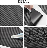 Vista 6 de TOMALL Calcomanías de vinilo para poste de ventana de automóvil, compatibles con Honda Civic de 10ª generación 2016-2021, calcomanías de columna