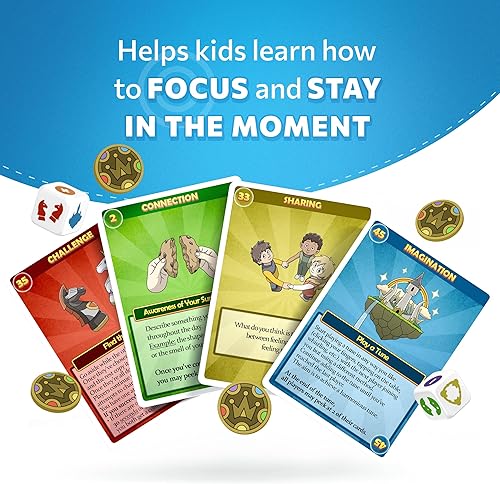 Miniatura 2 de Mindfulworld Mindfulness for Kids - Juego de terapia de cartas para niños Actividades de aprendizaje socioemocional - Juegos de terapia de