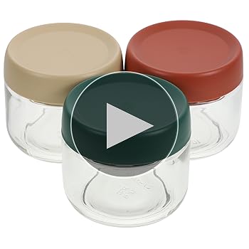 ガラス瓶 蓋付き11コ赤緑キャップ付き蓋なし2コトータル13コセット高さ25㎝ 昭和レトロ 大・小 様々な用途に使える蓋付きガラス瓶5個セット