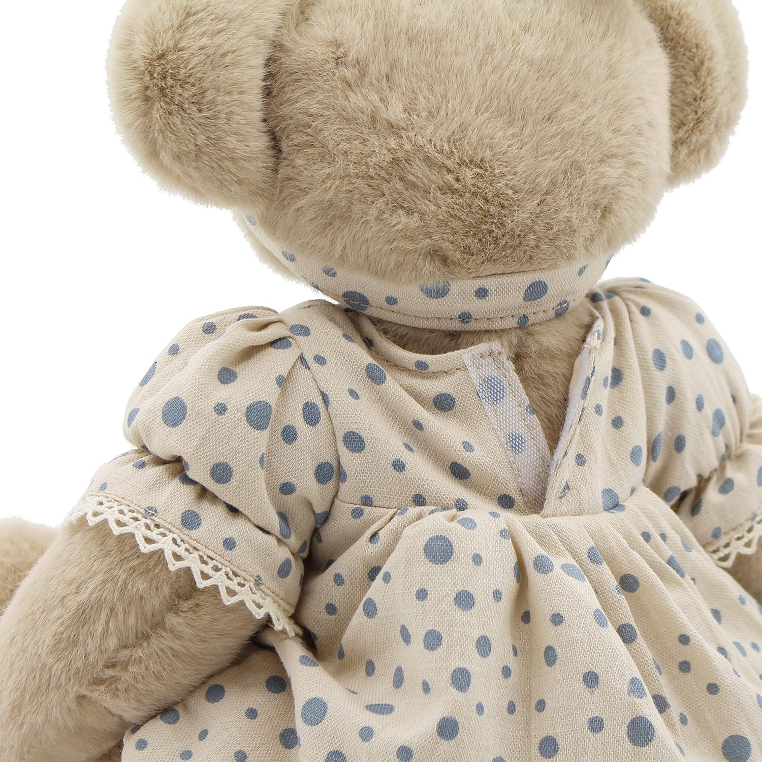 suepcuddly Jointed Teddy Bear Stuffed Animals Small Soft Plush Toy with Cloth (Blue 13Inch)