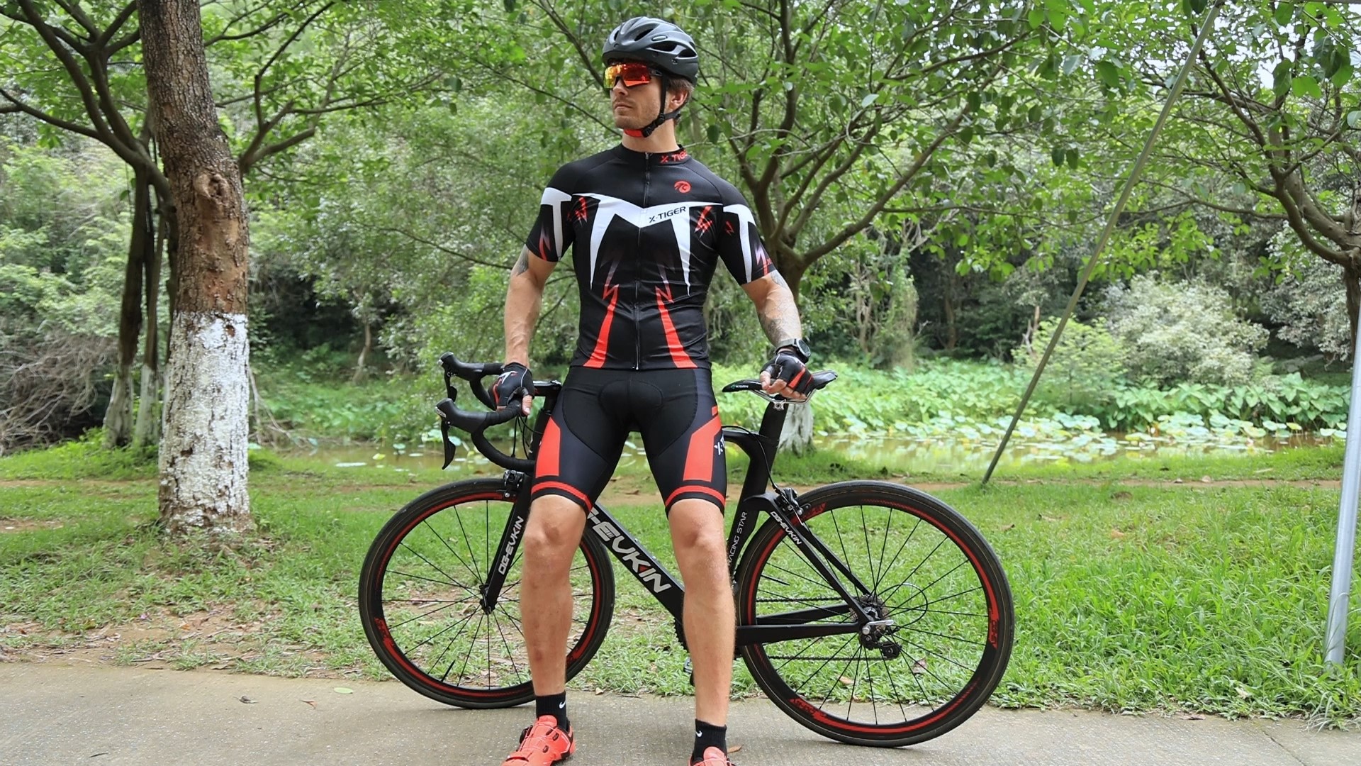 Bici Maglia Ciclismo Scheletro Maglia Ciclismo Uomo Senza Maniche