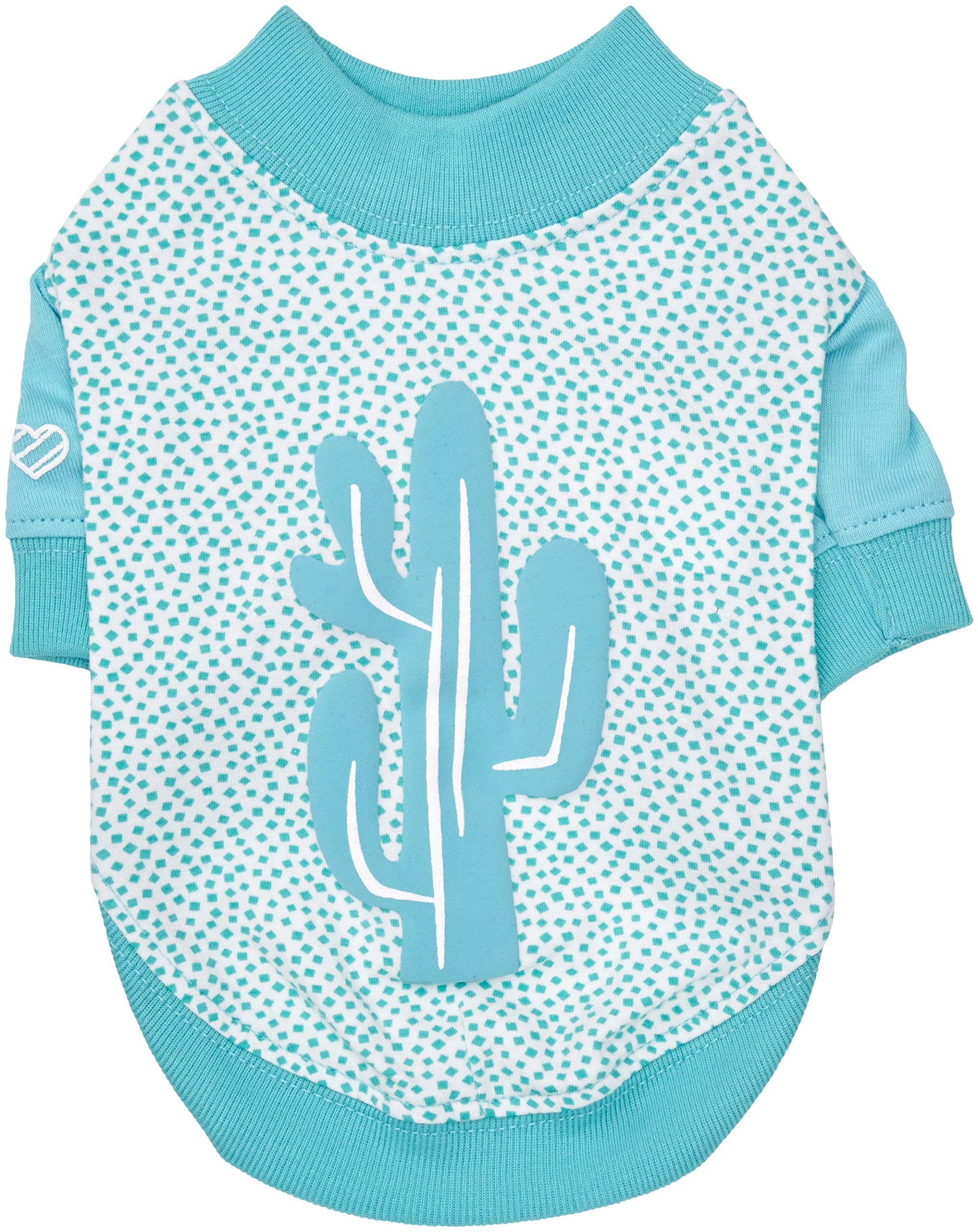 T-shirt pour chien bleu Pinkaholic 95404 Saguaro évite nœuds harnais