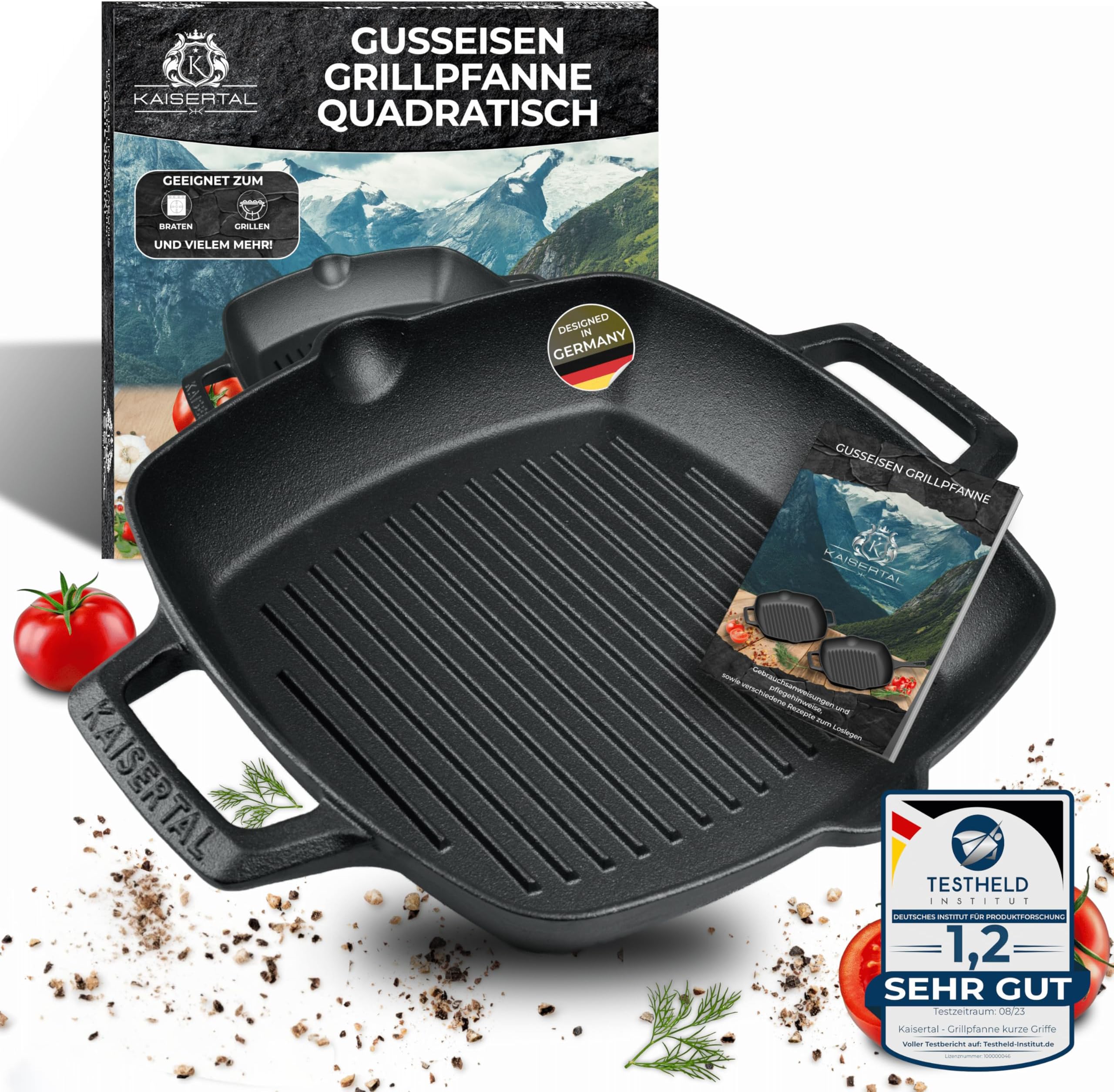 Staub Kleine Kasserolle, Induktionsgeeignet, Gusseisen, Graphitgrau, 10 cm, 23.4 x 10.19 x 7.2 cm, 1 Einheiten Staub Kleine Kasserolle, Induktionsgeeignet, Gusseisen, Graphitgrau, 10 cm, 23.4 x 10.19 x 7.2 cm, 1 Einheiten