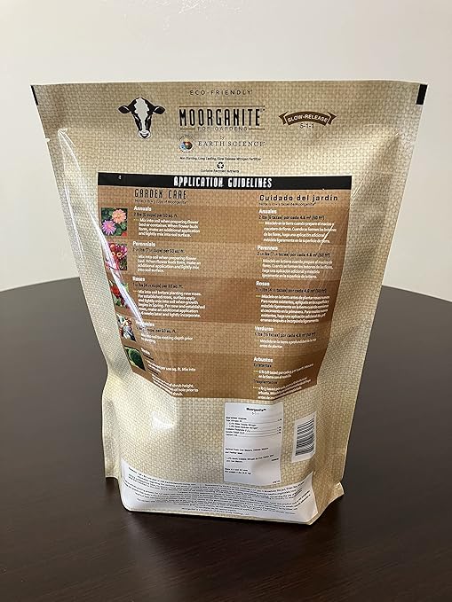 Earth Science Moorganite Fertilizante 5 lb Césped y Jardín miniatura 4