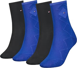 Tommy Hilfiger Women's CLSSC Sock (Pack of 4)