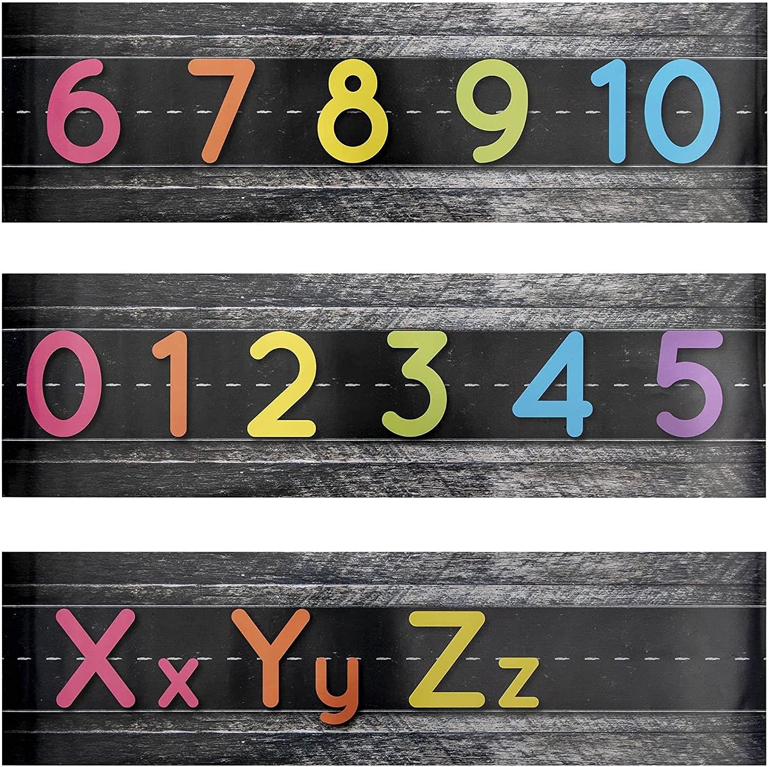 Promo Discount Up To 70% Off Alphabet Letter Bulletin Board Strips, Classroom Decorations (21 x 6 in, 9 Pack) Crazy Deals Alphabet Letter Bulletin Board Strips, Classroom Decorations (21 x 6 in, 9 Pack)