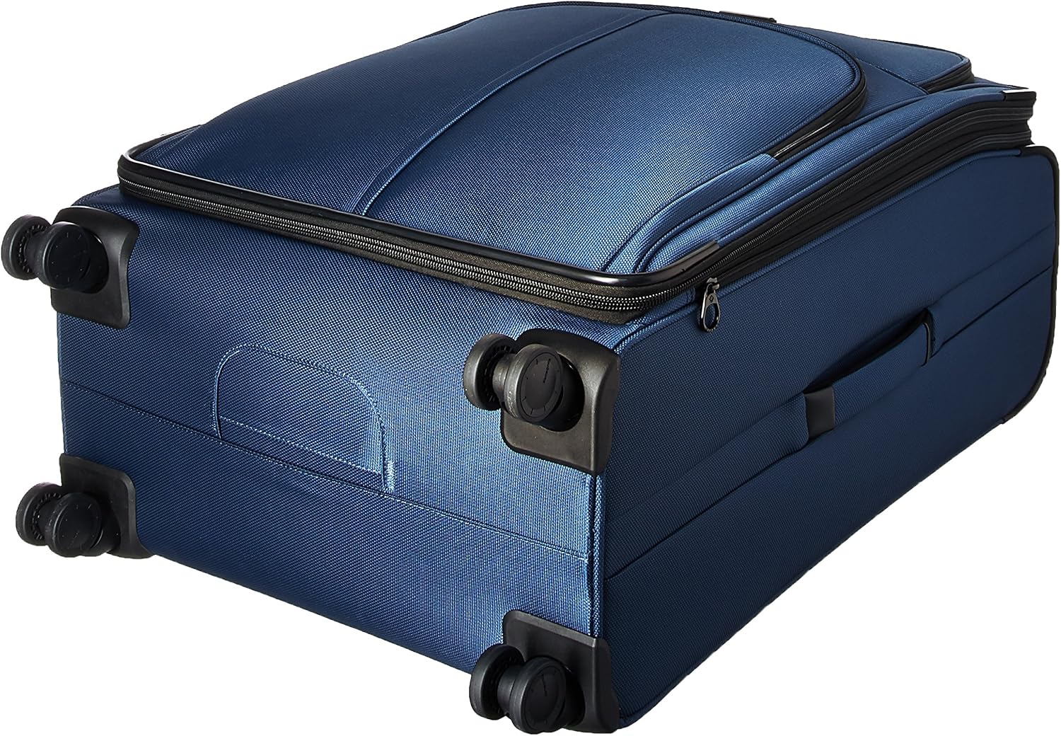 Samsonite Leverage LTE Softside Expandable Luggage with Spinner Wheels, Poseidon Blue, Checked-Large 29-Inch