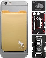 Vista 25 de Gecko - Cartera adhesiva para tarjetas de crédito y dinero en efectivo