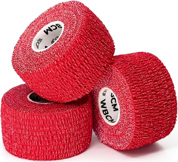 WARM BODY COLD MIND Lifting Thumb Tape for Weightlifting |1.5" x 20.6ft| - Hook Grip Tape for Gym, Powerlifting, Deadlift, Weight Lifting, Athletic Finger Wrap