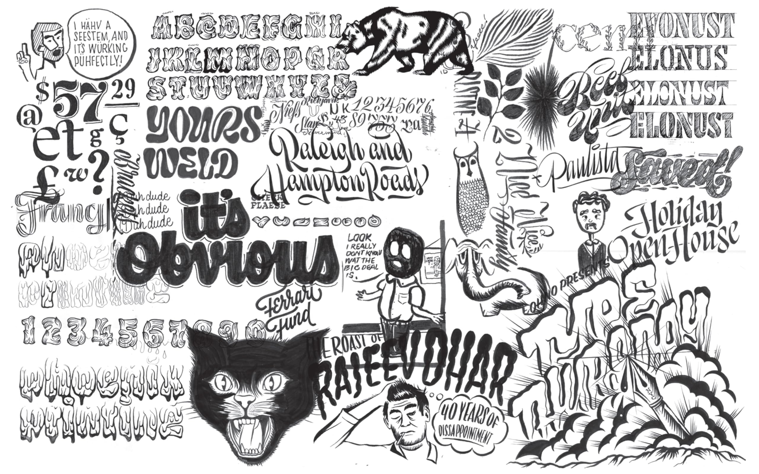 The Ohno Book A Serious Guide to Irreverent Type Design /anglais