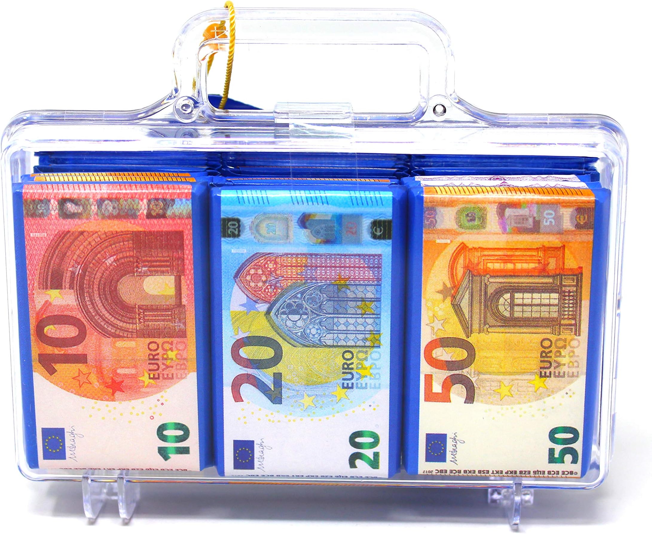 Confiserie Heidel Milk Chocolate Euros In A Briefcase (112.5g) 3.9oz.
