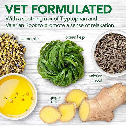 Miniatura 5 de Vet's Best Comfort Calm - Suplementos masticables suaves para perros Ayuda calmante para perros apoya el comportamiento de equilibrio del perro