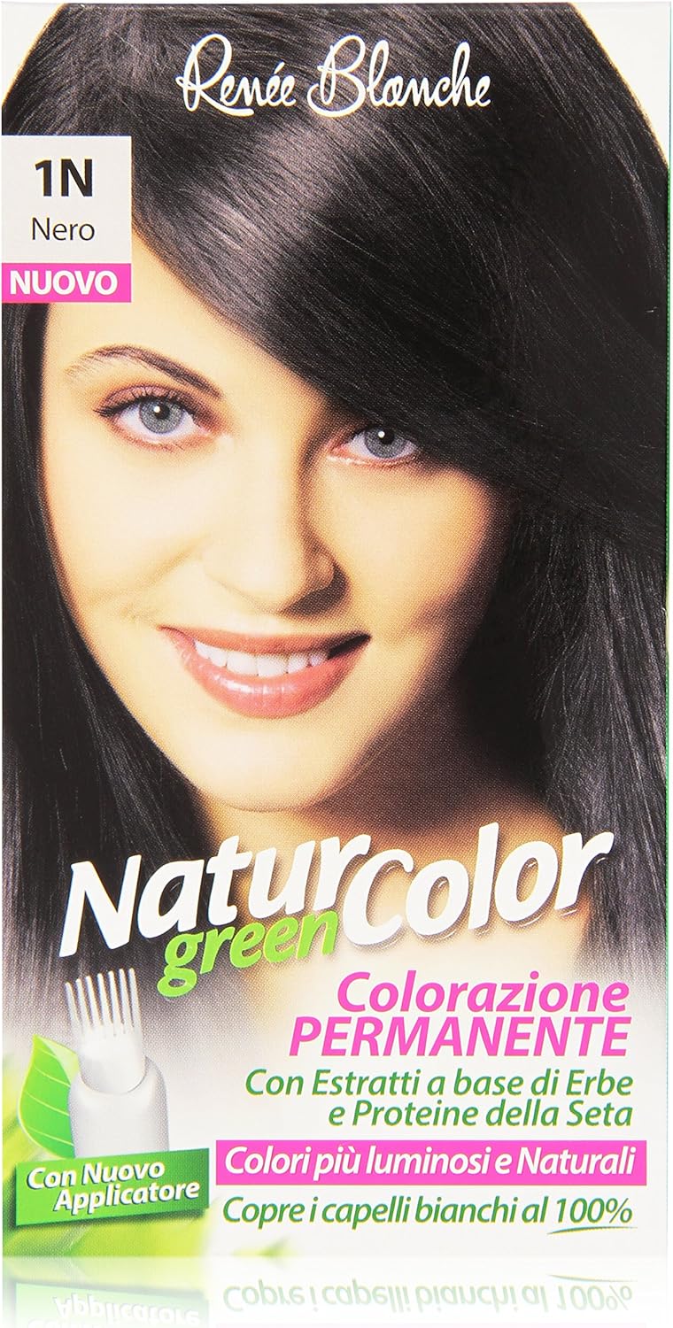 Renée Blanche Colorazione Permanente 1N, Nero Amazon.it Bellezza