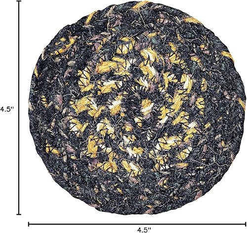 Miniatura 2 de IHF Decoración del hogar Colección trenzada de alta calidad de Black Forest Primitivo, rústico, campestre, estilo granja Yutealgodón 30 días sin