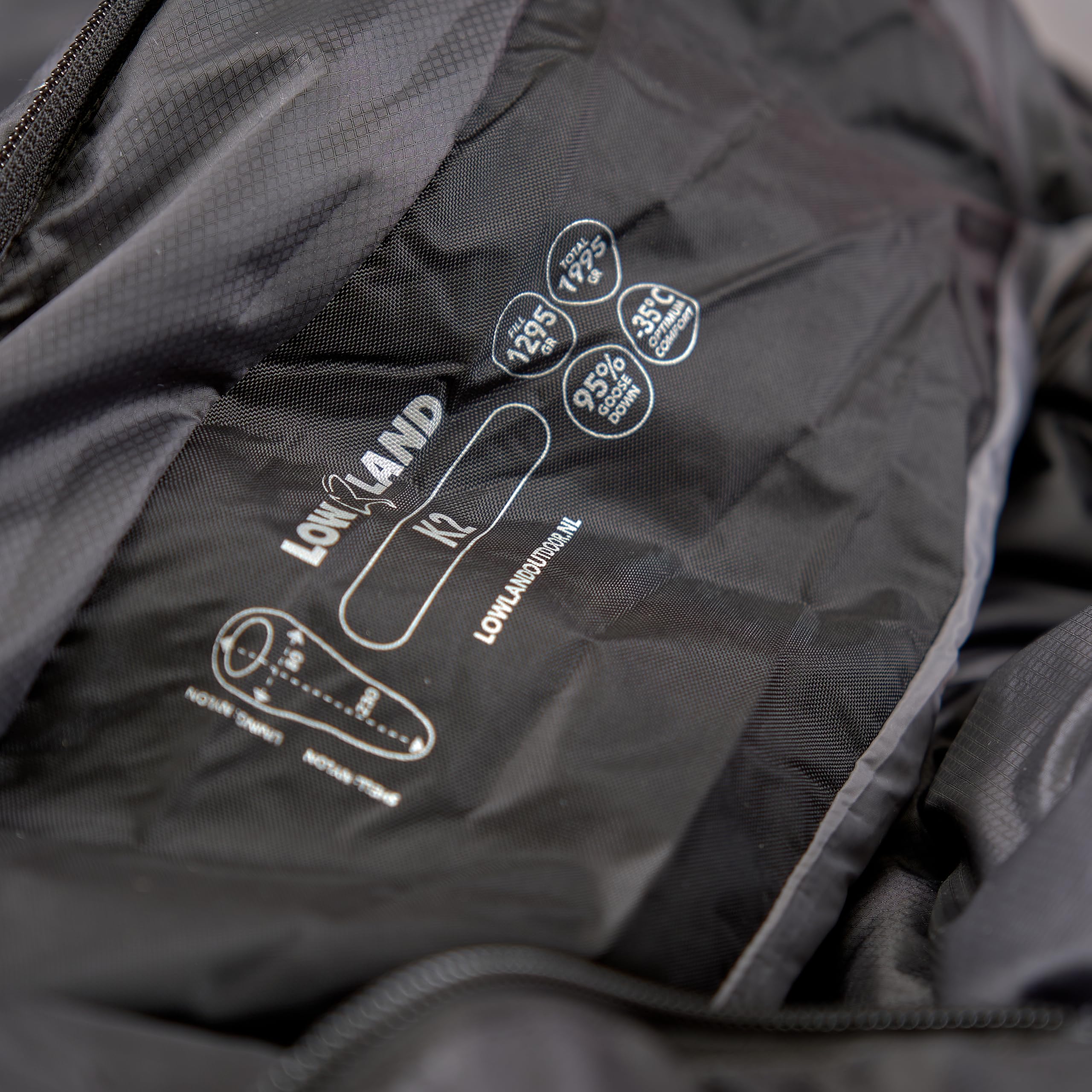 LOWLAND OUTDOOR K2 Expedition - Sacco a Pelo a Mummia