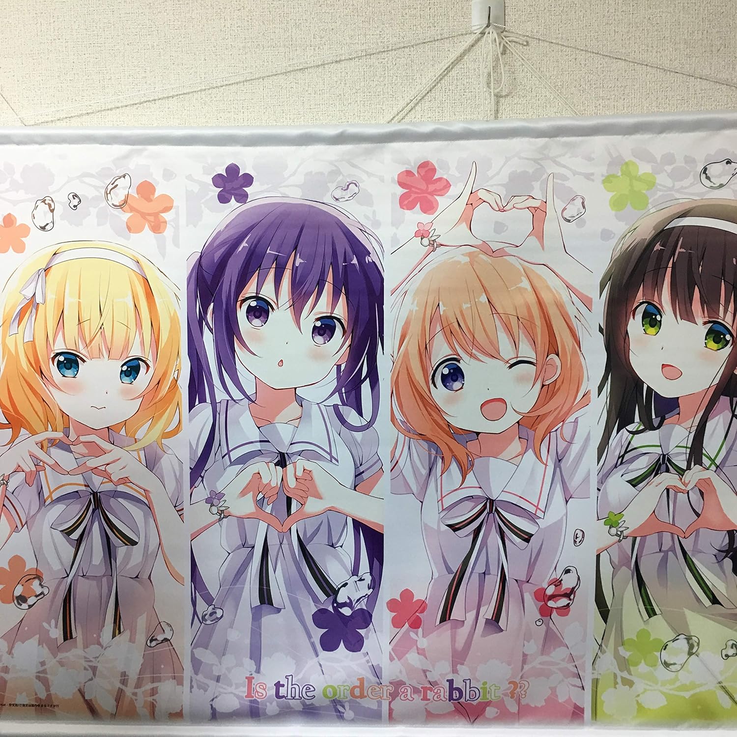 22春夏新色 ご注文はうさぎですか C97限定くじあたりタペストリー タペストリー 22春夏新色 ご注文はうさぎですか C97限定くじあたりタペストリー タペストリー