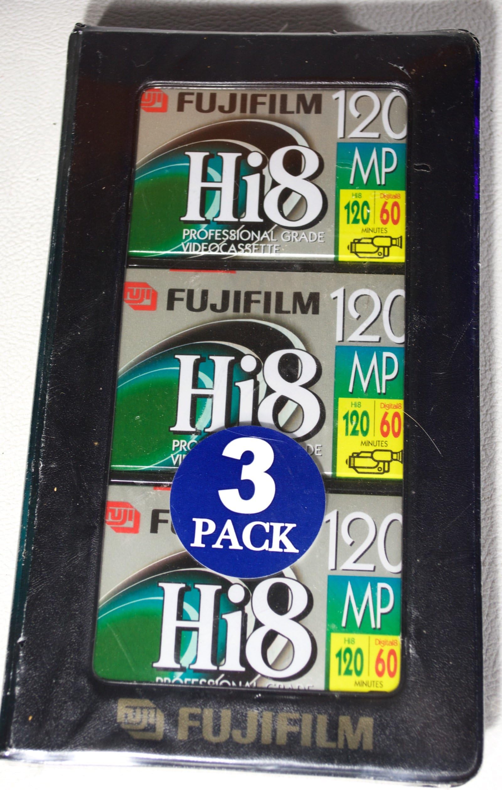 Fuji HI8MP3PK 3Pack of 120Min Hi8 Tapes Amazon.ca Electronics