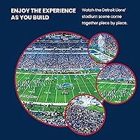 Vista 5 de Obras maestras NFL Estadio rompecabezas panorámica, 1000-Piece