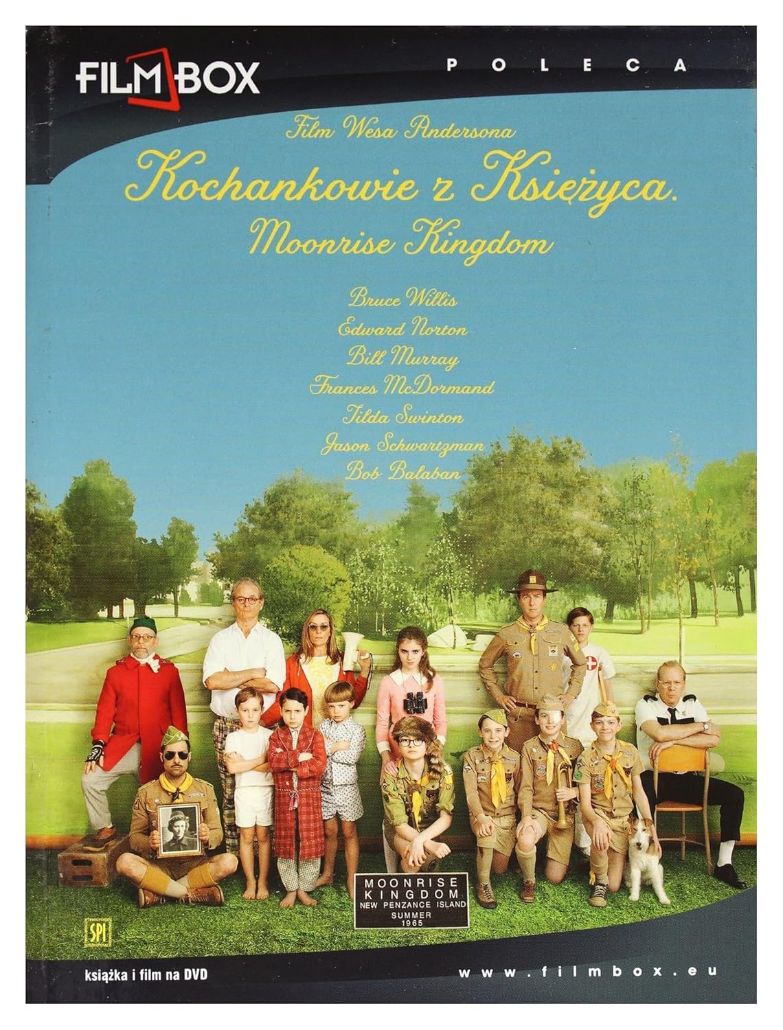Moonrise Kingdom (booklet) [DVD]+[KSIĄŻKA] (IMPORT) Amazon.de Bruce