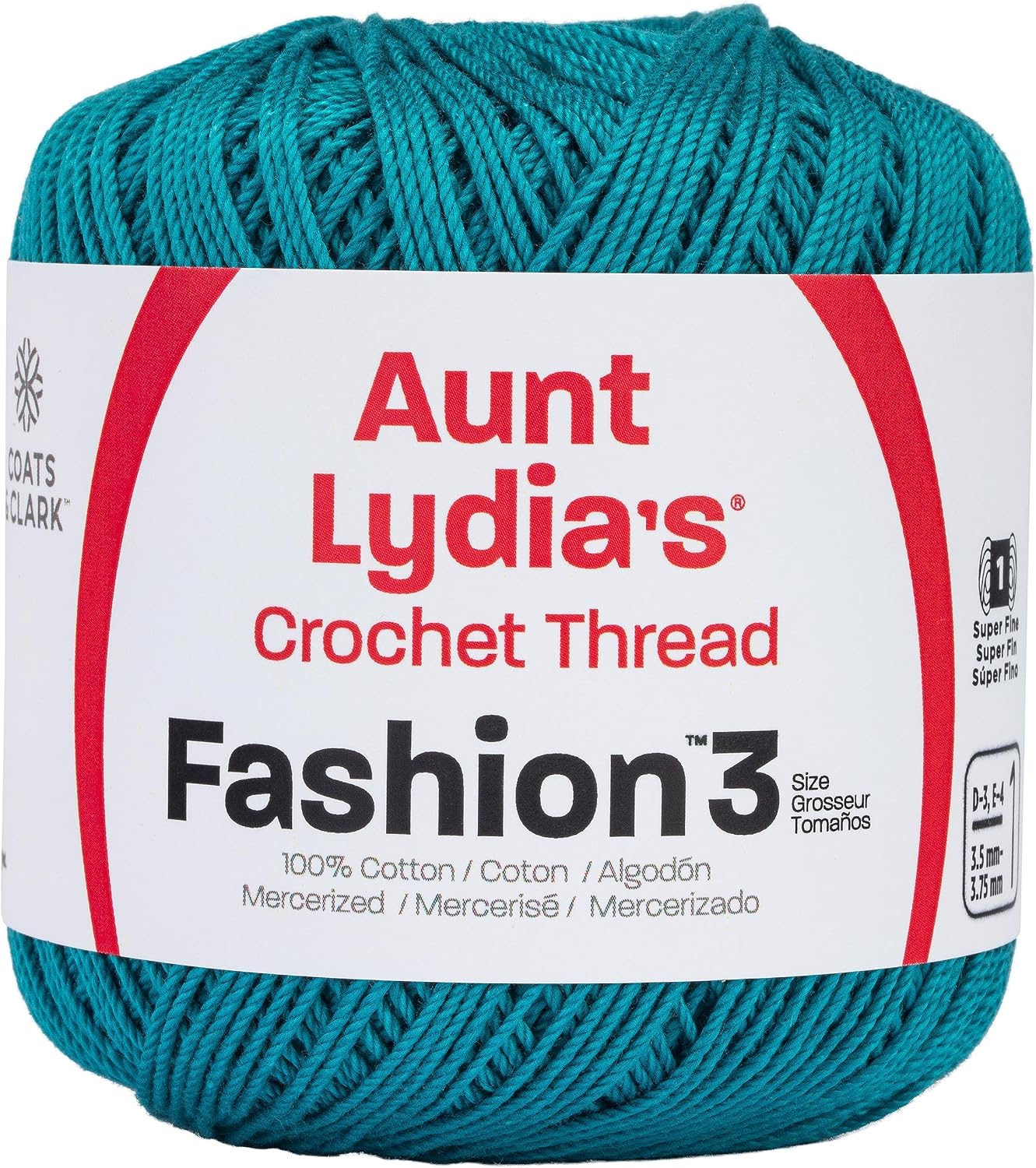 Aunt Lydia's Fashion Crochet Thread, 15 Pack