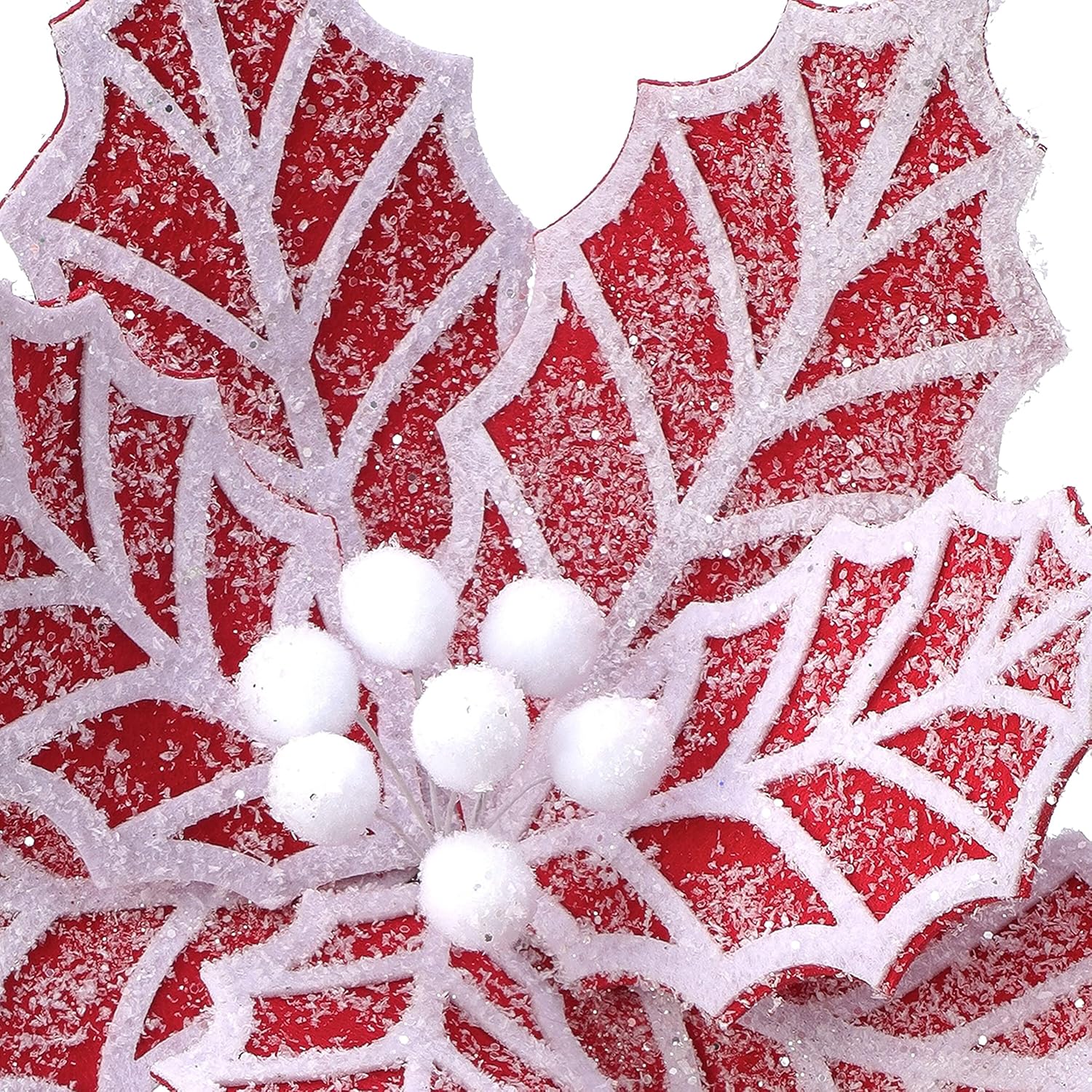 Overstock 24" Gingerbread Poinsettia Stem