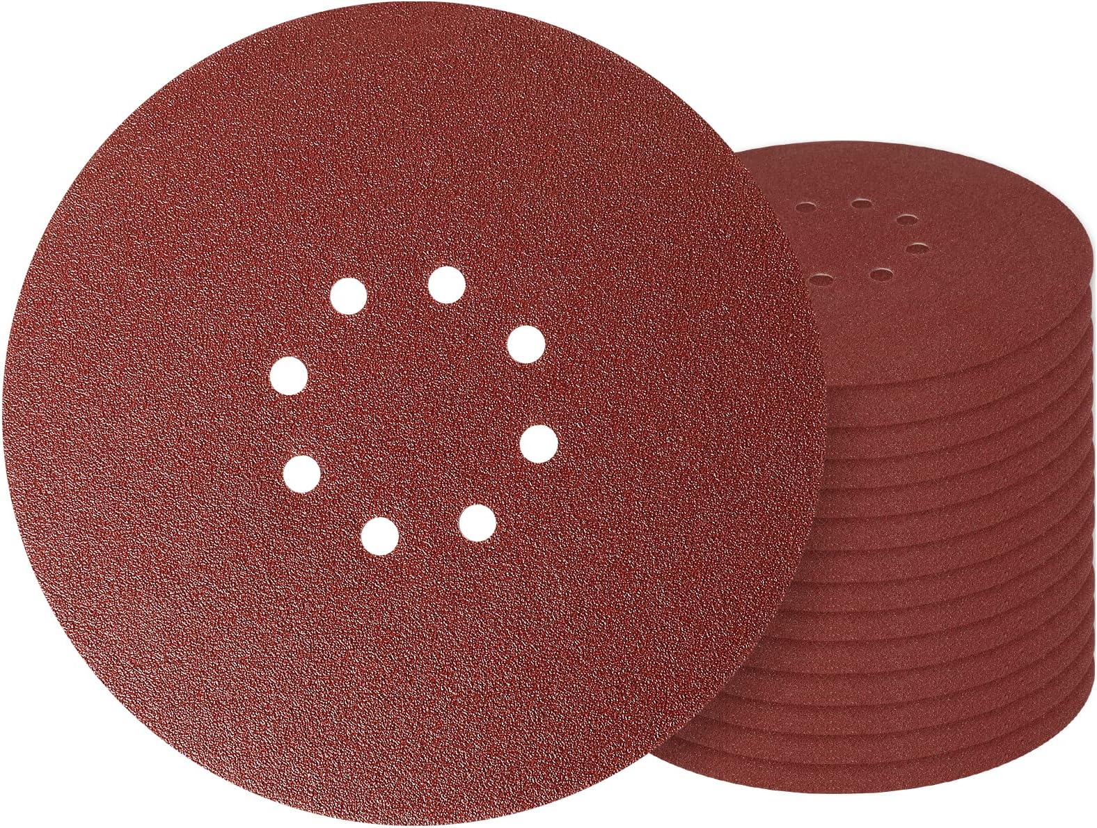 Norton 9-Inch Sanding Discs 100 Grit - 15 Pack For Porter Cable 7800 Drywall Sander