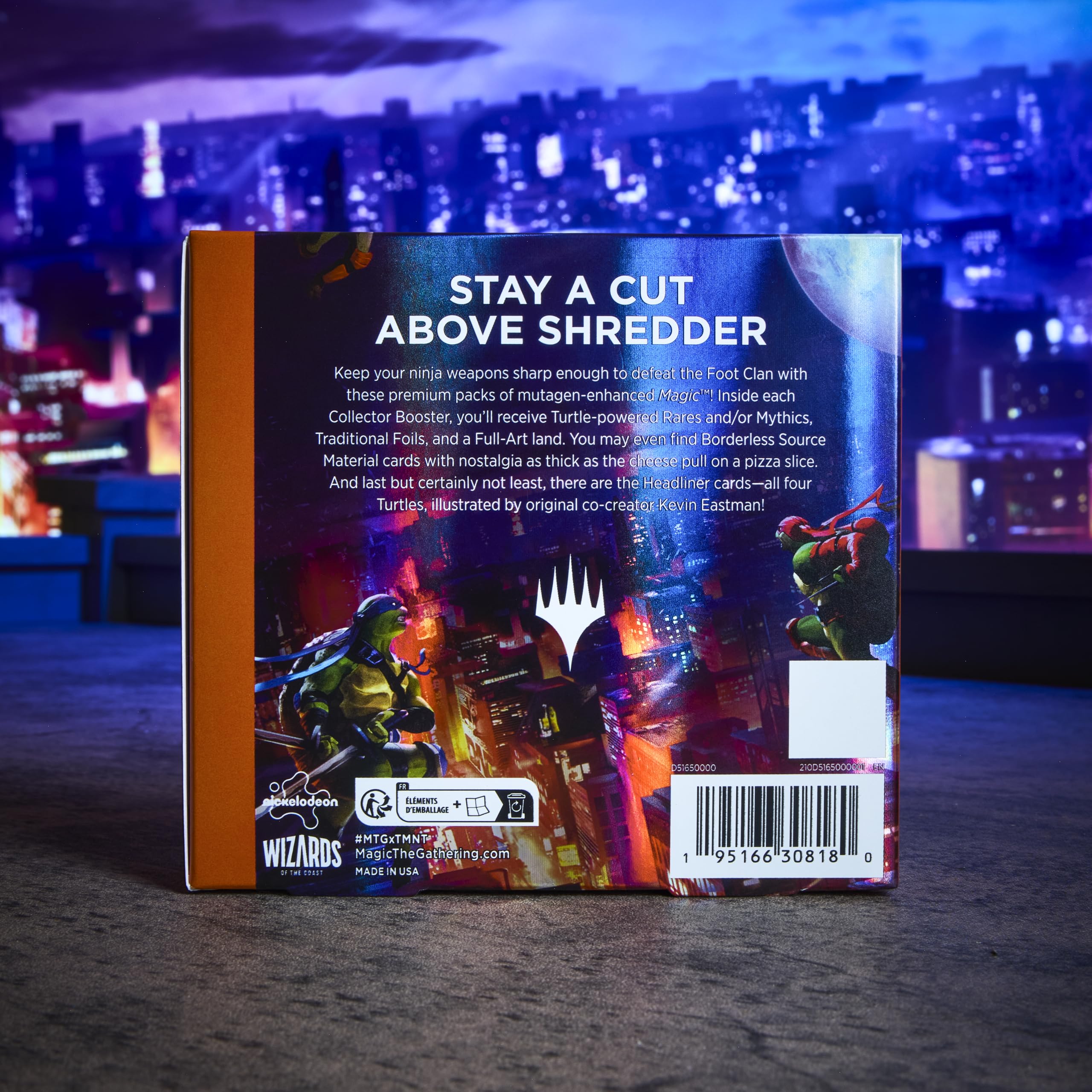 Caja de Sobres de coleccionista de Magic: The Gathering | Teenage Mutant Ninja Turtles (Versión en Inglés)