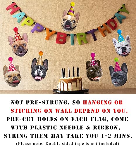 Miniatura 3 de Letrero para fiesta de «Happy Birthday» (Feliz cumpleaños).