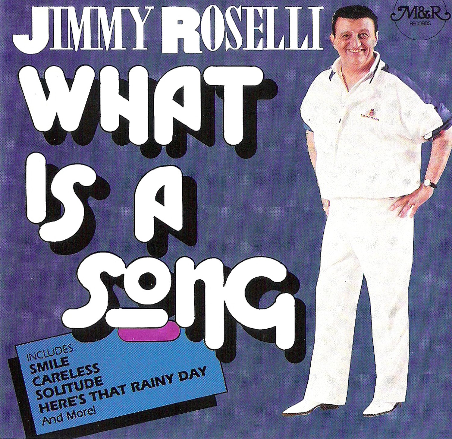 What Is A Song [Audio CD] Roselli, Jimmy