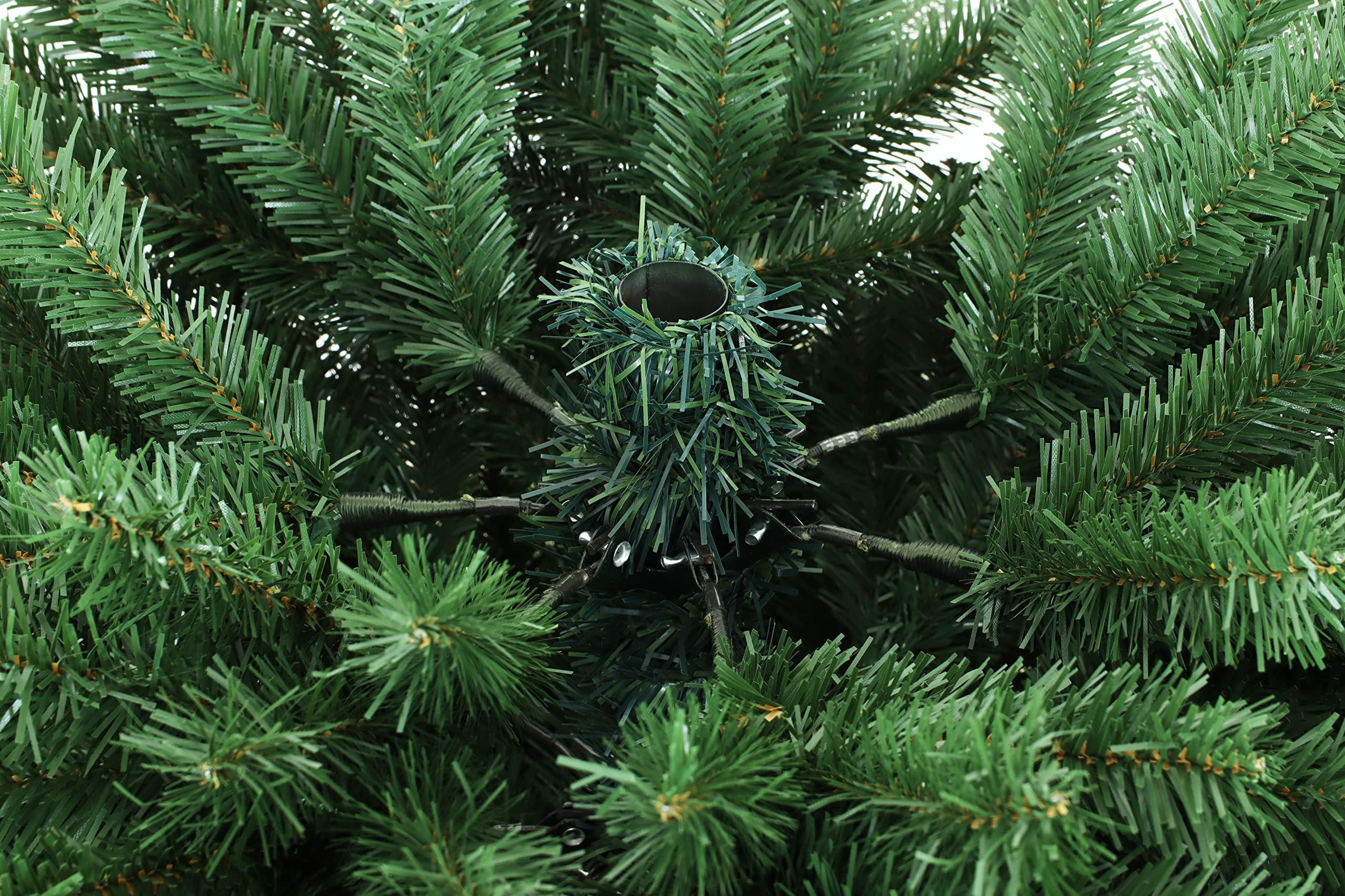 BOP Albero Di Natale Slim Enea 180 Cm, In PVC e PE Real Touch, Con Custodia Omaggio, Apertura a Ombrello, Fogliame Folto e Realistico in PVC e Polietilene, Design Snello e Slanciato, Alto e Stretto